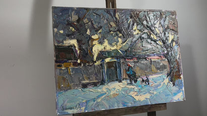 Oil painting Twilight Ivanyuk  Alex