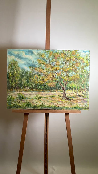 Oil painting Autumn recedes Shapoval Ivan Leontyevich