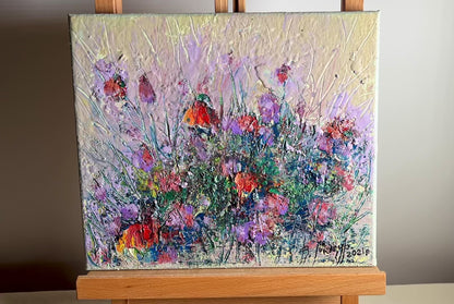 Oil painting Wildflowers Mazur Vladimir