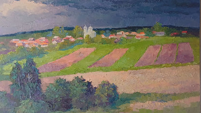 Oil painting Khmelnytsky region Serdyuk Boris Petrovich