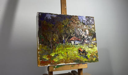 Oil painting Beside the Forest Alex Ivanyuk