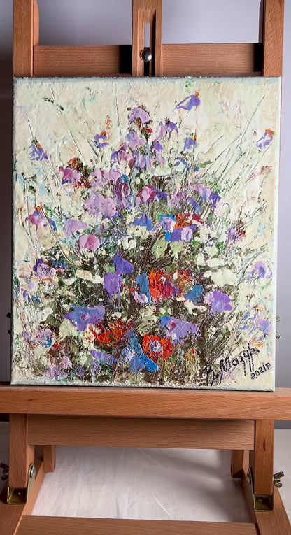 Oil painting Flowers Mazur Vladimir