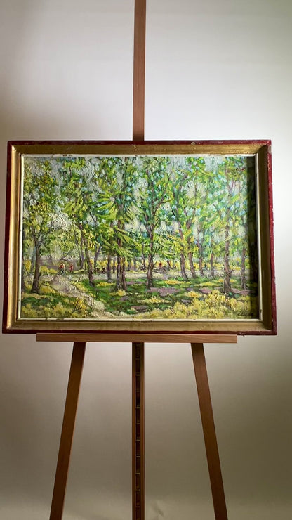 Oil painting Sumy Park Shapoval Ivan Leontyevich
