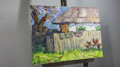 Oil painting Early spring Alex Ivanyuk