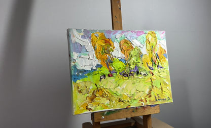 Oil painting Early autumn Alex Ivanyuk