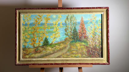 Oil painting Gateway to Autumn Shapoval Ivan Leontyevich