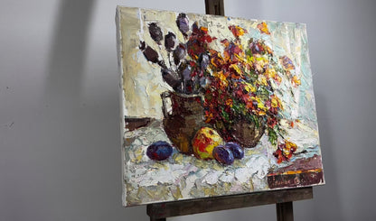 Oil painting Still life of Makovia Kalenyuk Oksana