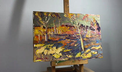 Oil painting Evening rays Ivanyuk Alex