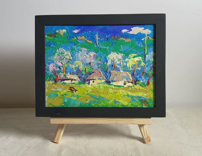 Oil painting Spring morning Oleksiy Ivanyuk