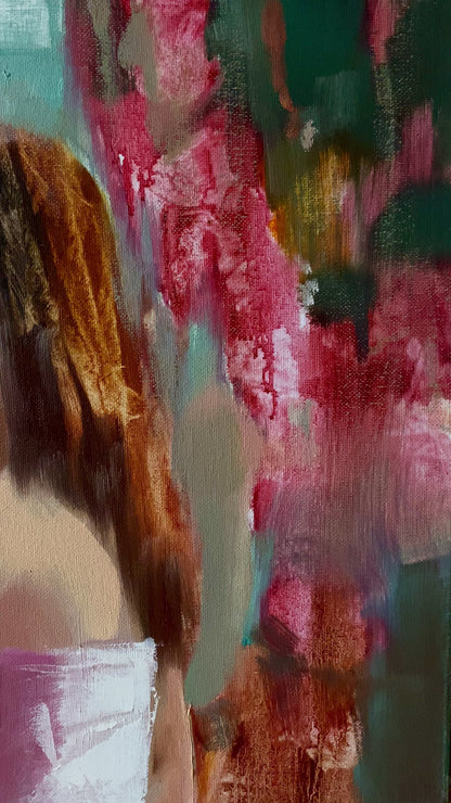 Abstract oil painting Painter Anatoly Borisovich Tarabanov