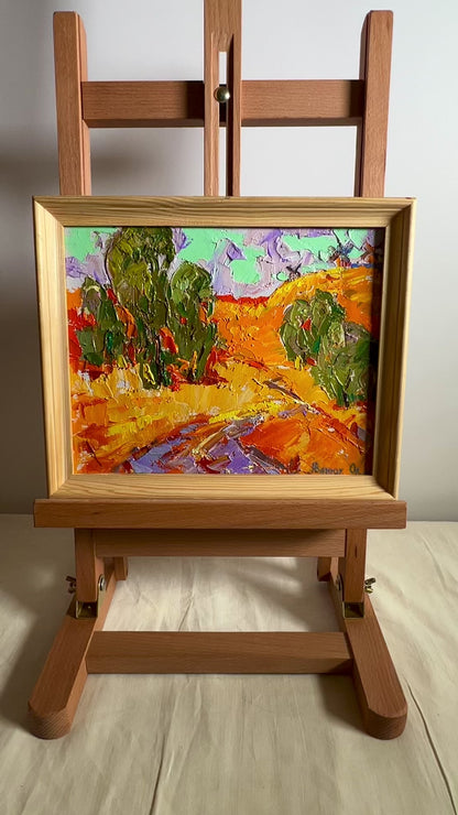 Oil painting Strong wind Ivanyuk Oleksiy