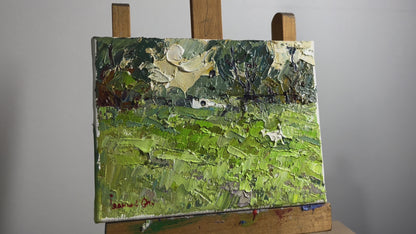 Oil painting On the walk Ivanyuk Alex