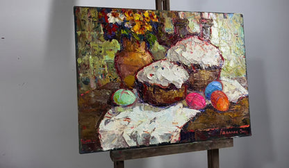 Oil painting Easter Ivanyuk Oksana