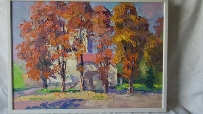 Oil painting Chestnuts Serdyuk Boris Petrovich