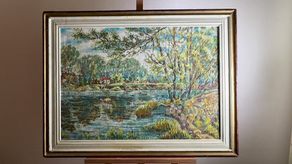 Oil painting The Rebirth of Nature Shapoval Ivan Leontyevich
