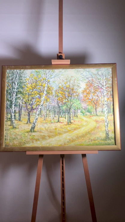 Oil painting In the park Shapoval Ivan Leontyevich