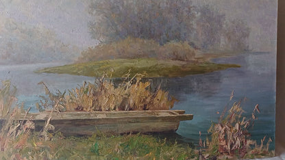 Oil painting Morning fog / Serdyuk Boris Petrovich