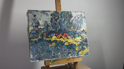 Oil painting Autumn wind Alex Ivanyuk