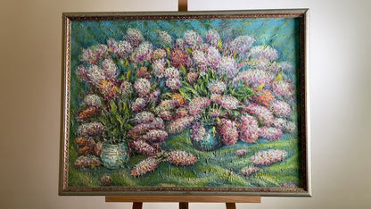 Oil painting Lilac idyll Shapoval Ivan Leontyevich