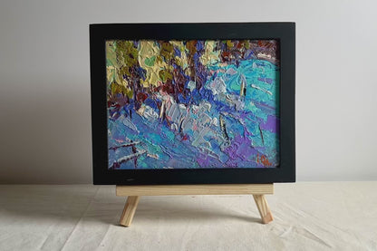 Oil painting Large snowdrifts Oleksiy Ivanyuk