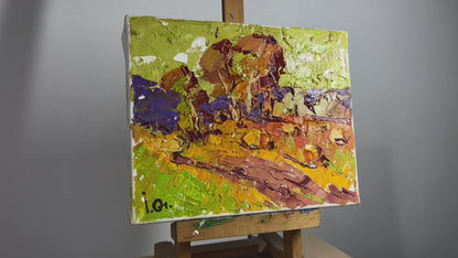 Oil painting Autumn gold Alex Ivanyuk