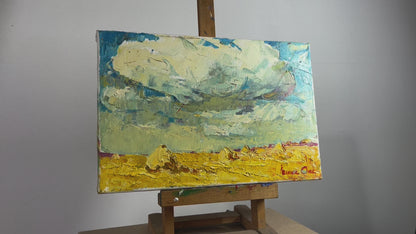Oil painting Steppe Ivanyuk Oksana
