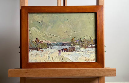Oil painting Road Ivanyuk Alex