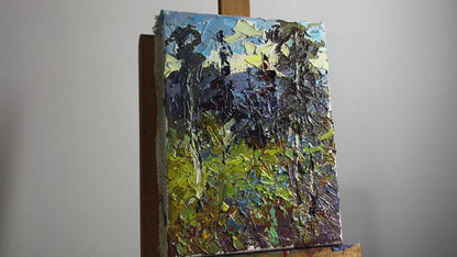 Oil painting In the woods Ivanyuk Alex