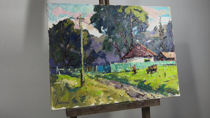 Oil painting morning freshness Ivanyuk Alex