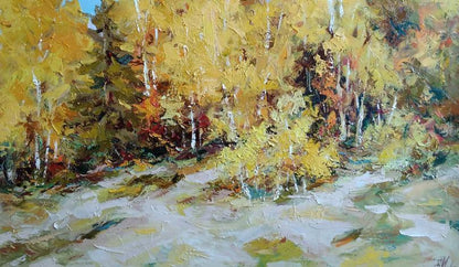 Oil Painting Autumn Landscape 
