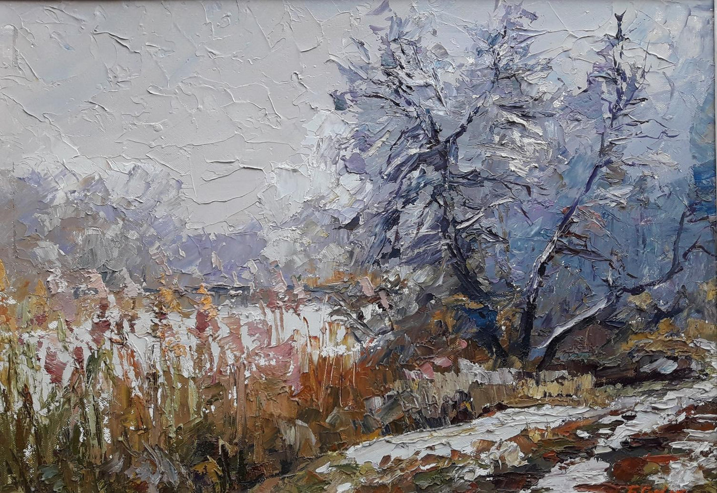 Oil painting Breath of winter / Serdyuk Boris Petrovich