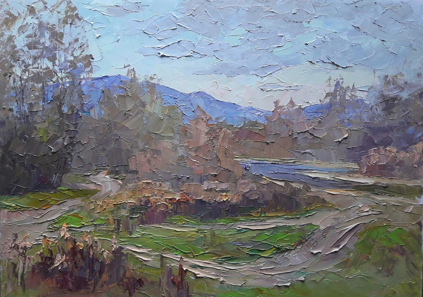 Oil painting Morning Serdyuk Boris Petrovich