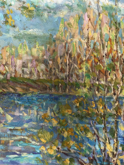 river painting art