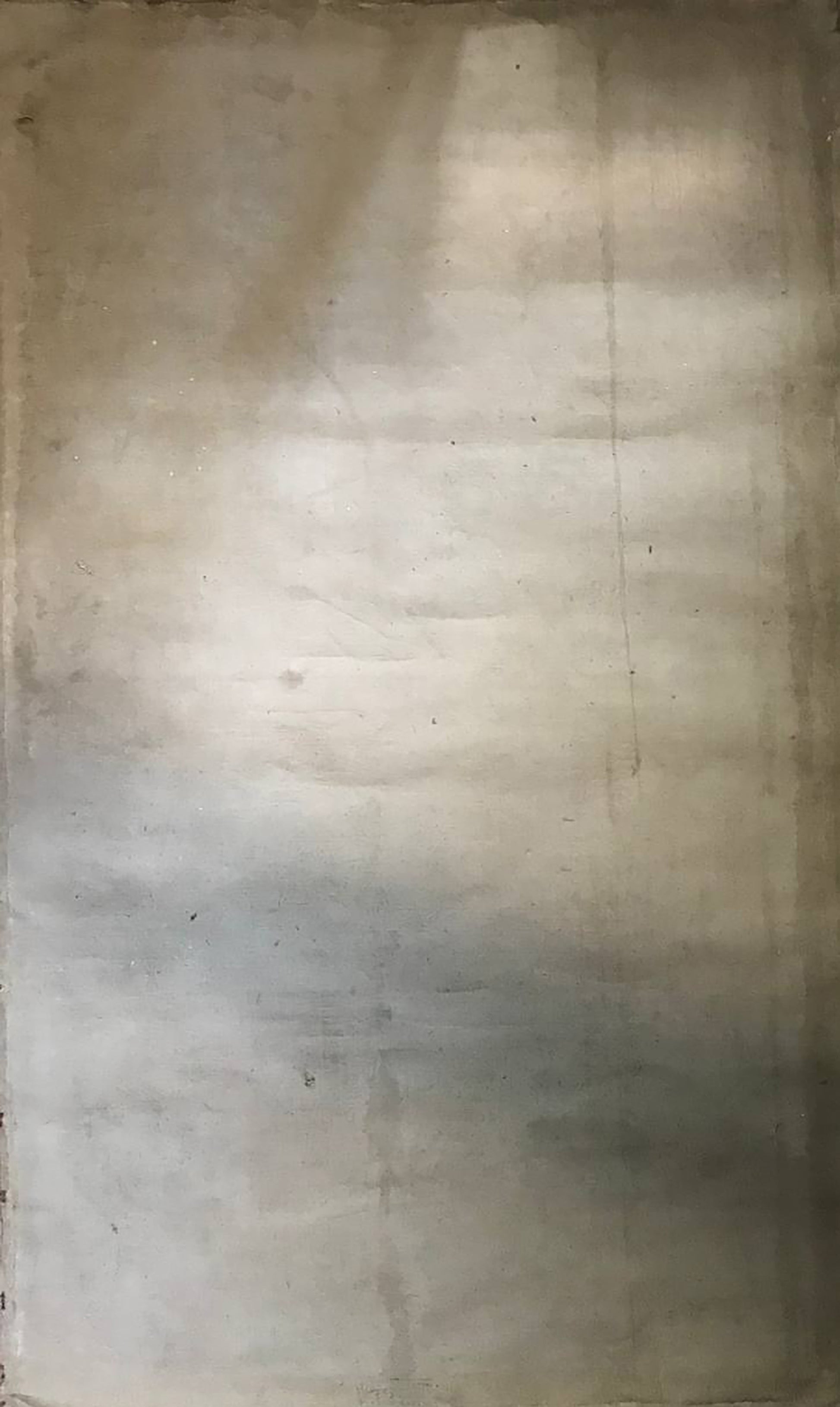 Back of weathered beige paper in Filatov Konstantin Vladimirovich Lenin portrait