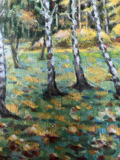 oil forest landscape