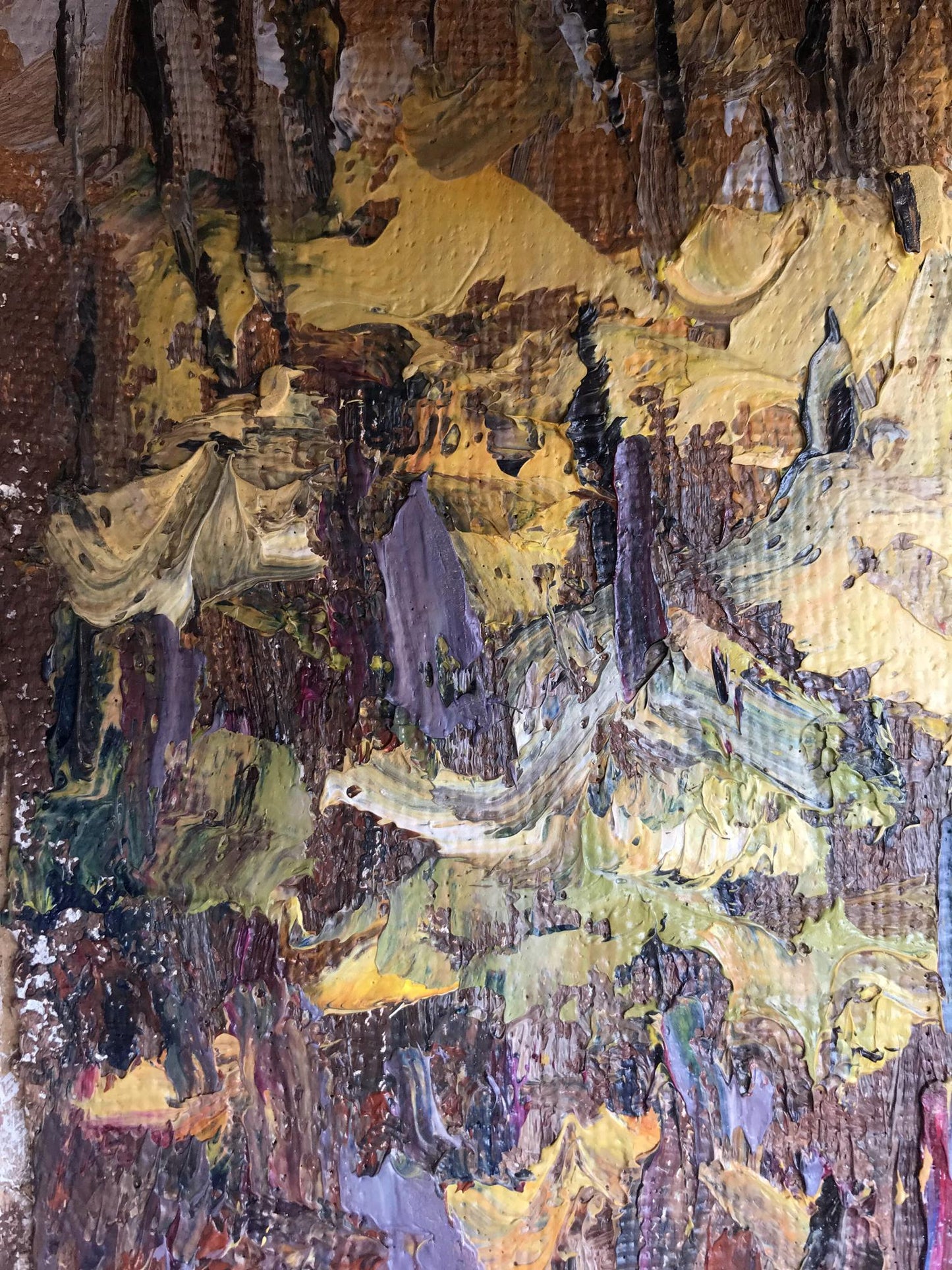 Oil painting Autumn Landscape 