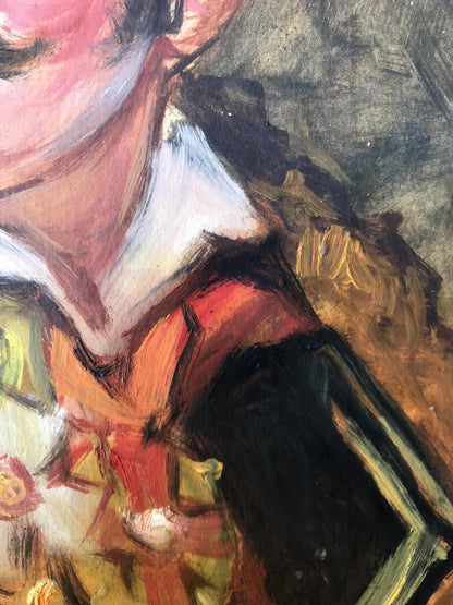 Oil painting portrait of Alexander Litvinov in ornate uniform