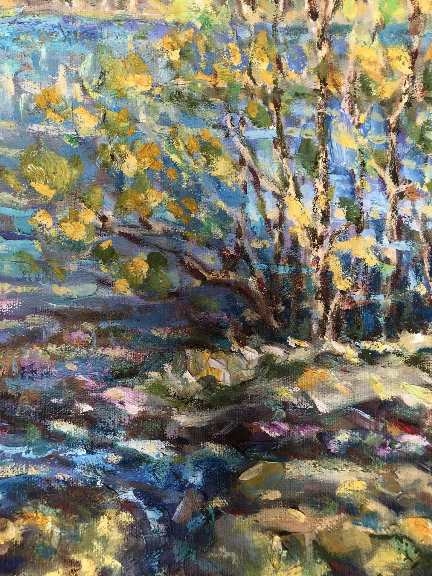 landscape forest painting
