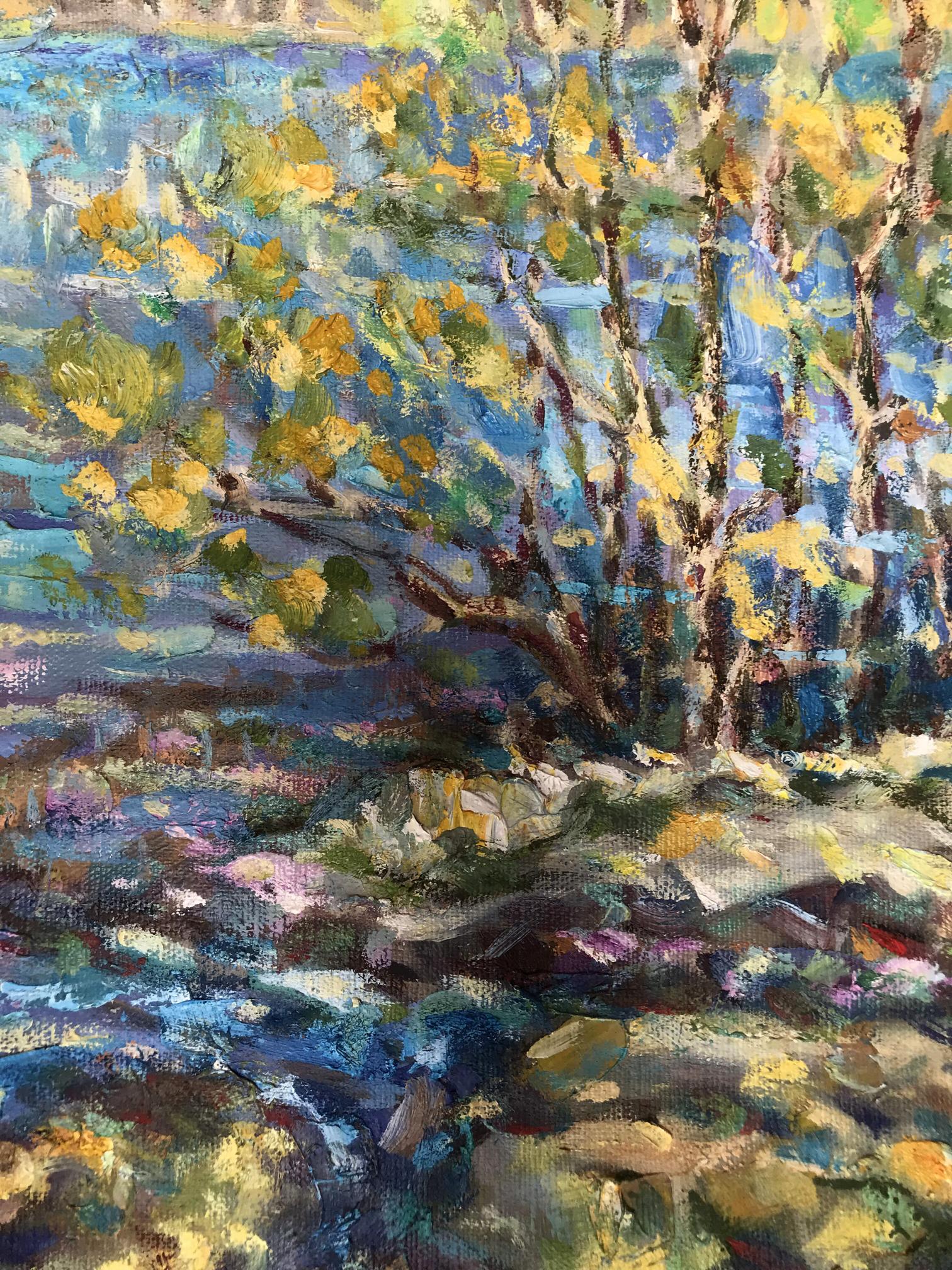 landscape forest painting