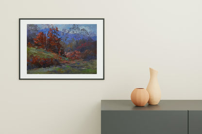 Burning autumn