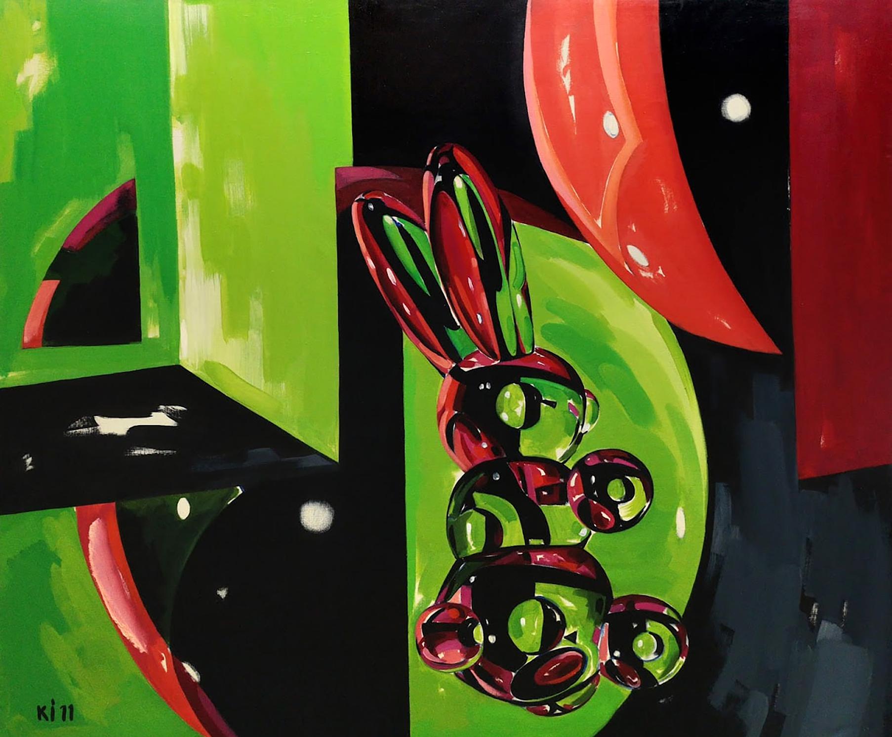 Oil painting Message Igor Konovalov