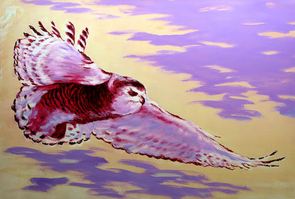 Oil painting Flight Igor Konovalov