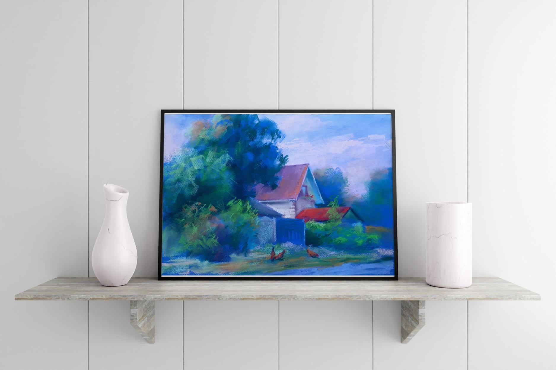 Pastel painting