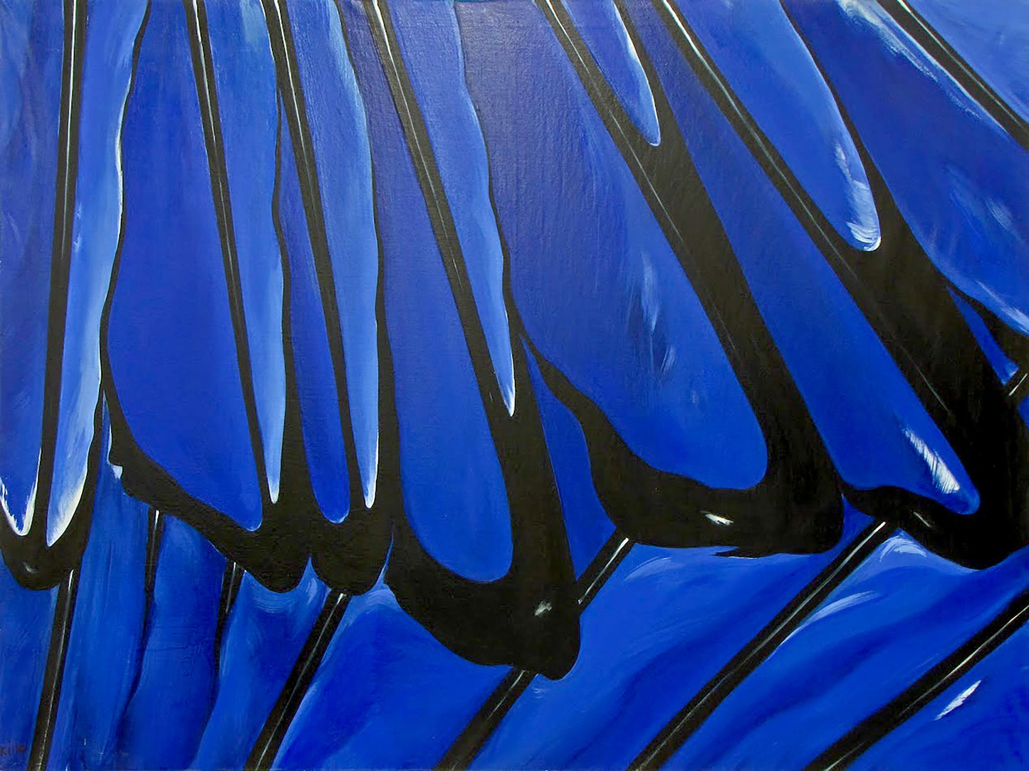 Oil painting Wing two Igor Konovalov