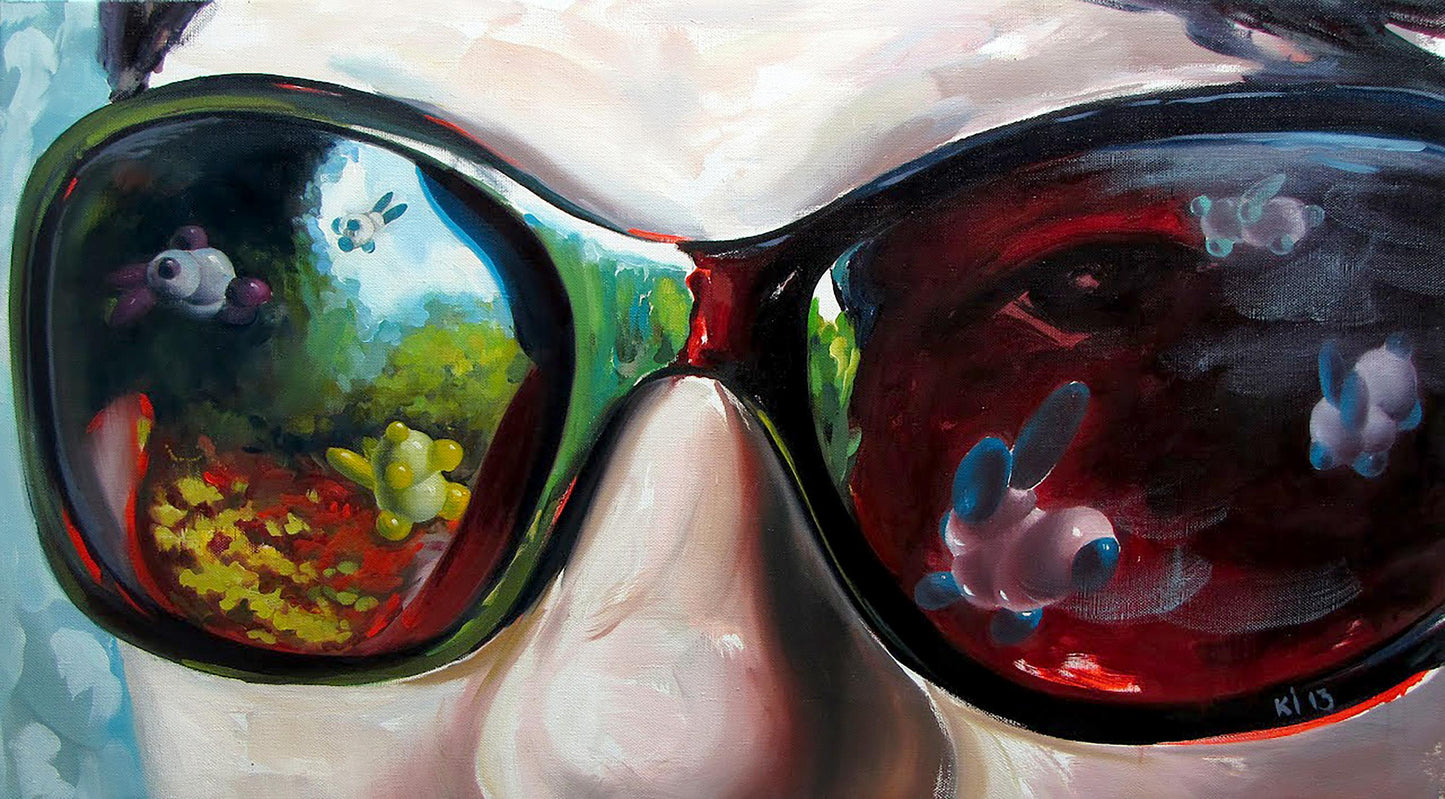 Oil painting News Igor Konovalov