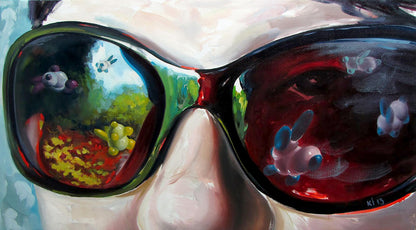 Oil painting News Igor Konovalov