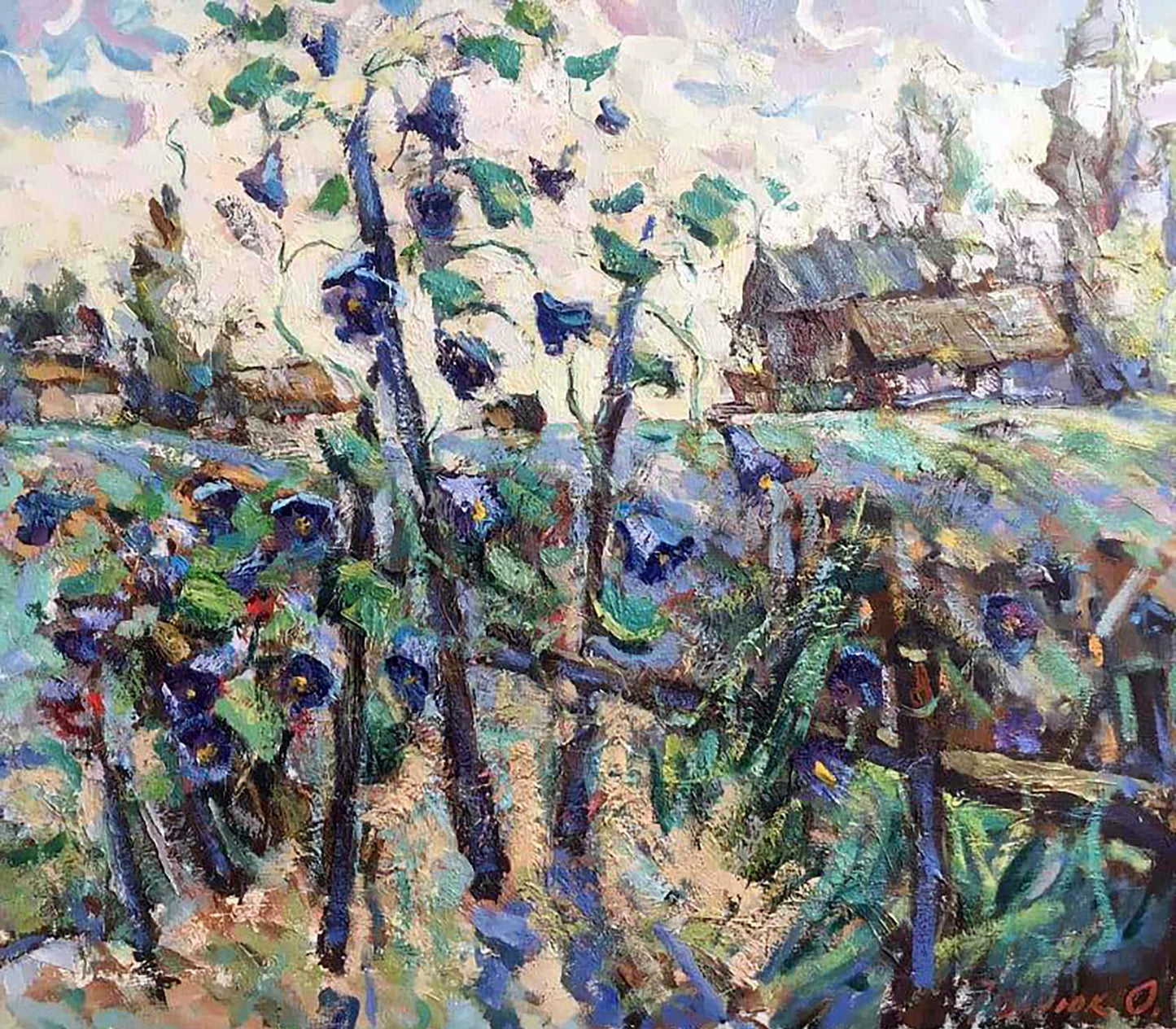 Oil painting Country life Ivanyuk Alex