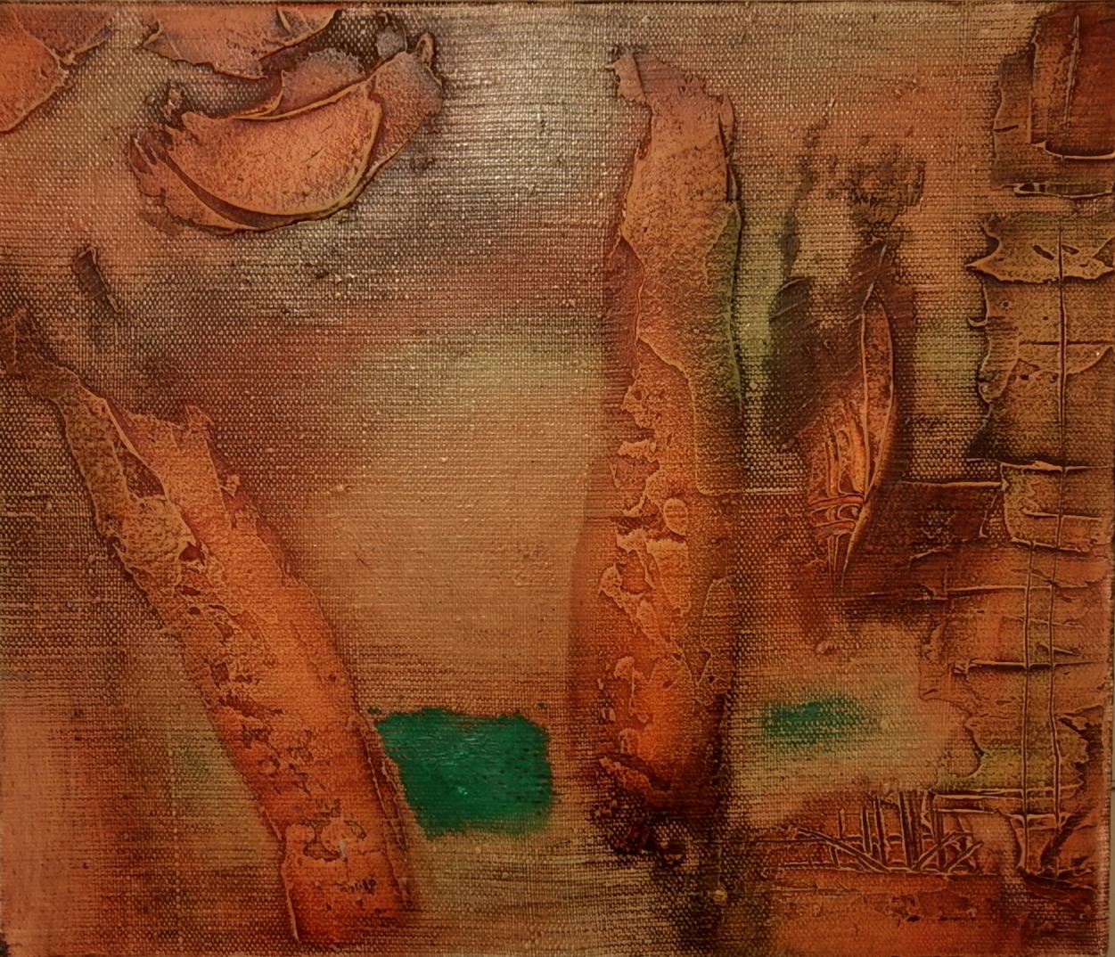 Abstract oil painting Autumn idyll by Yushkov Svatoslav