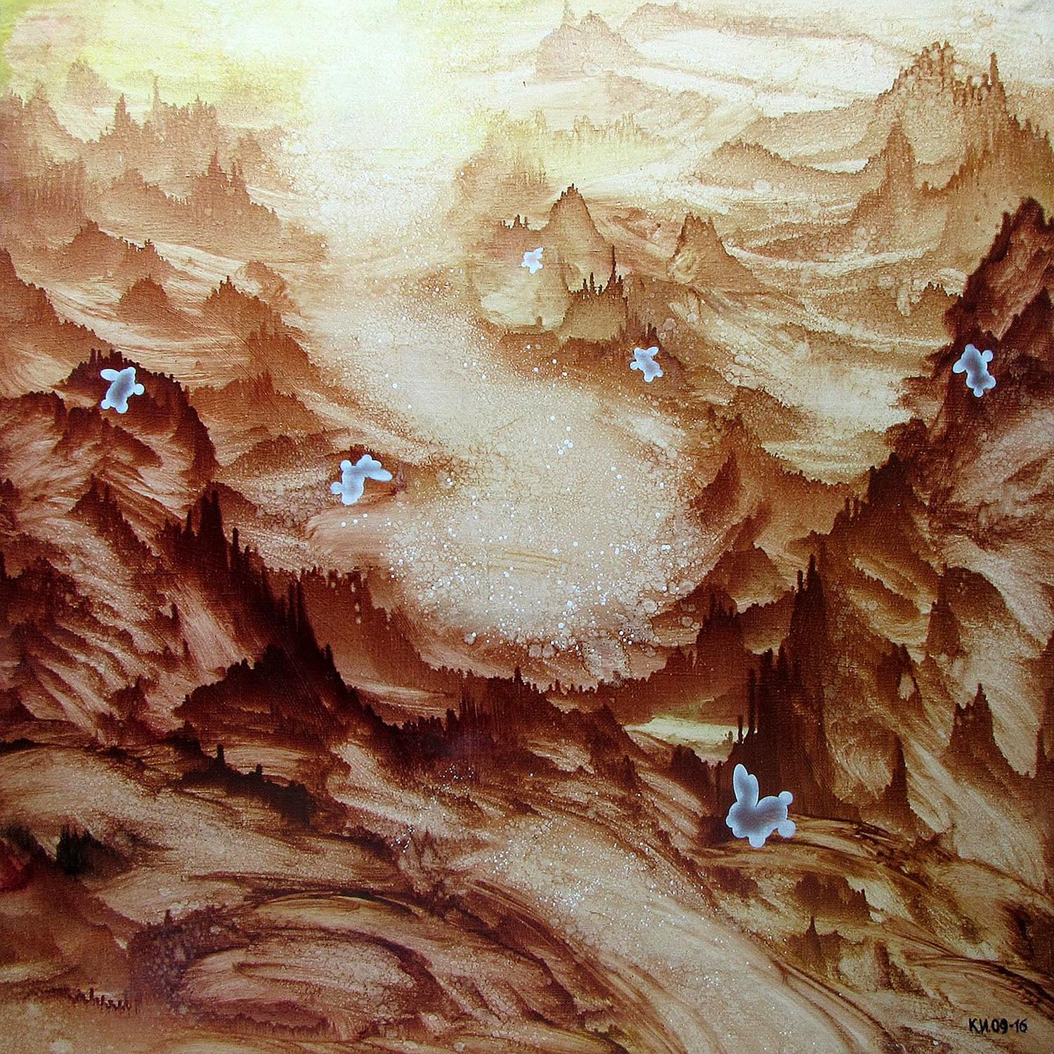 Oil Painting Landscape Tibet buy