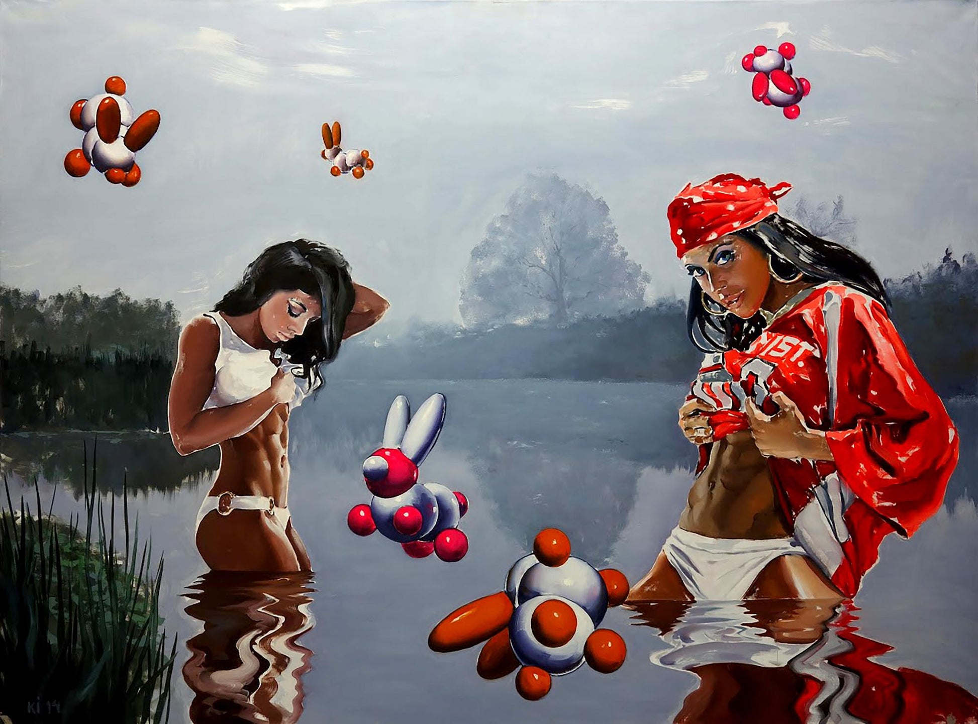 Oil painting Relax Igor Konovalov